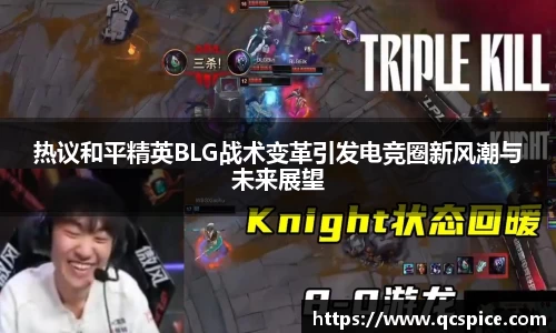 热议和平精英BLG战术变革引发电竞圈新风潮与未来展望